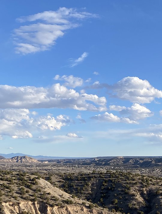 Abiquiu, New Mexico. Georgia O’Keeffe painted this area extensively during her life.